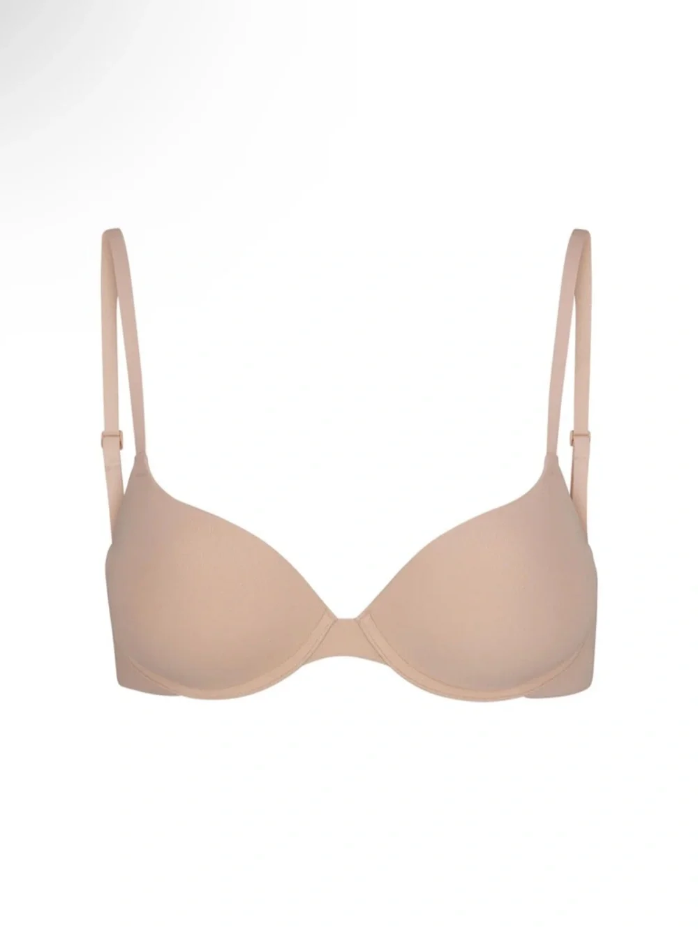 SKIMS NWT Fits Everybody Push up Demi bra Size 32DD Color Mica - Picture 8 of 8